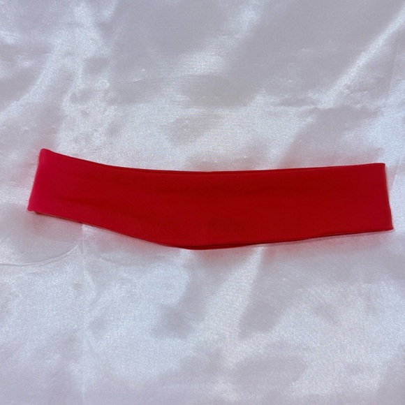 Lululemon Womens Luxtreme Training Headband Thin Sonic Pink Grippy Athletic - Picture 6 of 10